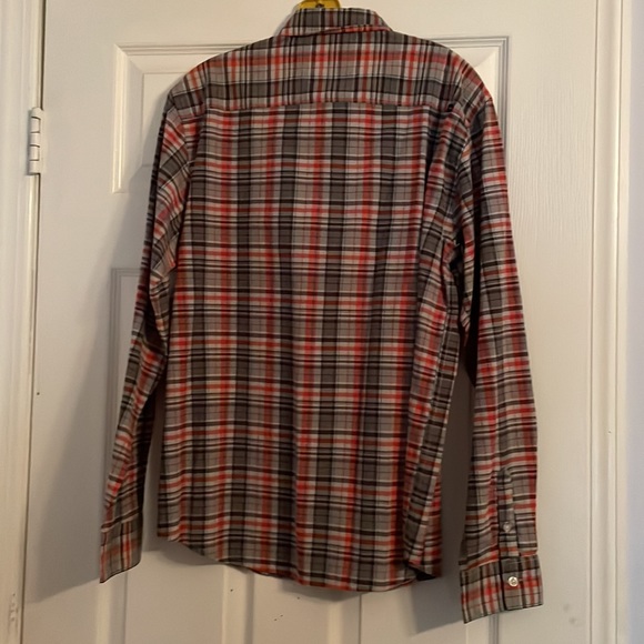 Hurley Orange and Gray Flannel - Picture 4 of 4